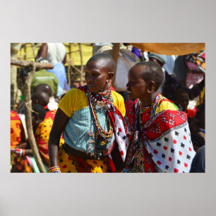 Maasai Women Poster