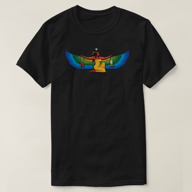 Maat Goddess of Truth T-Shirt (Design Front)