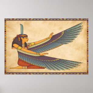 Ma'at Goddess Poster