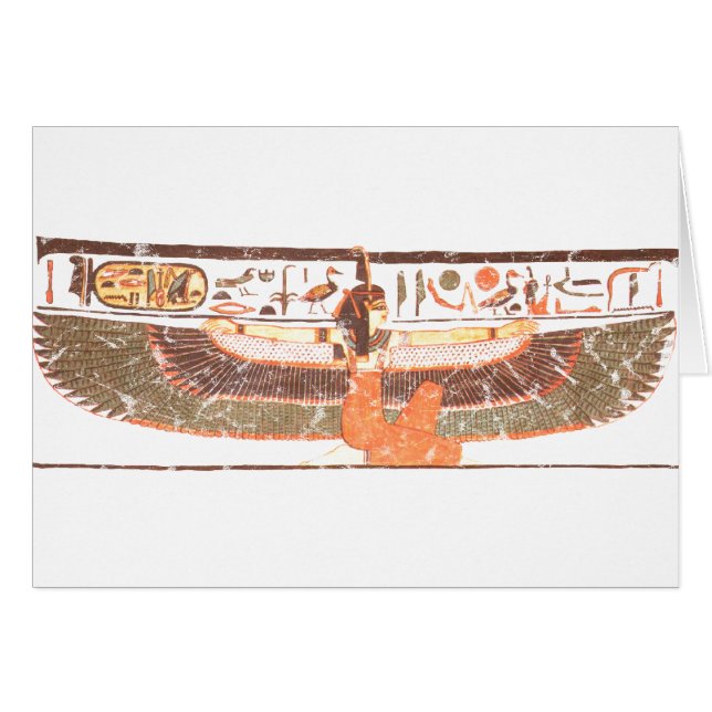 Maat- Nefertari tomb (Front Horizontal)