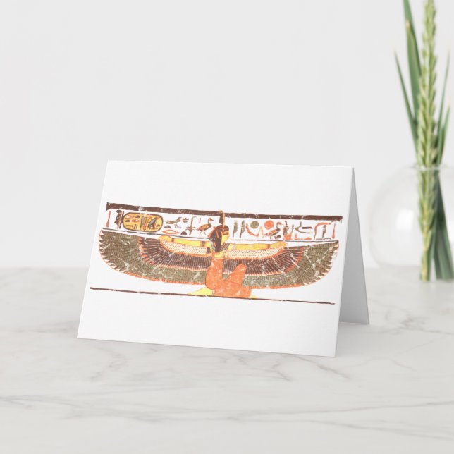 Maat- Nefertari tomb Card (Front)