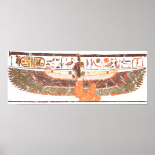 Maat- Nefertari tomb Poster