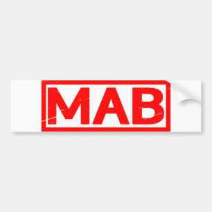 Mab Stamp Bumper Sticker