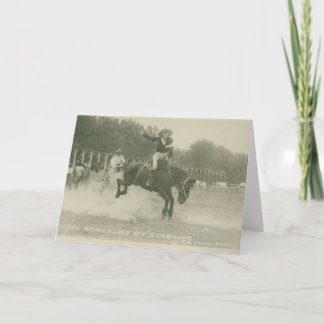 Mabel Strickland on Stranger. Card