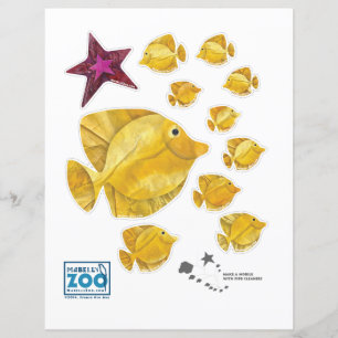 Mabell's Zoo Fish Cutout