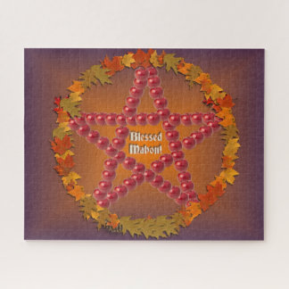 Mabon Pentacle Jigsaw Puzzle