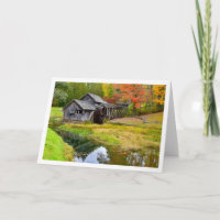 Mabry Mill in Autumn