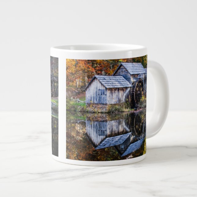 Mabry Mill Large Coffee Mug (Front Right)