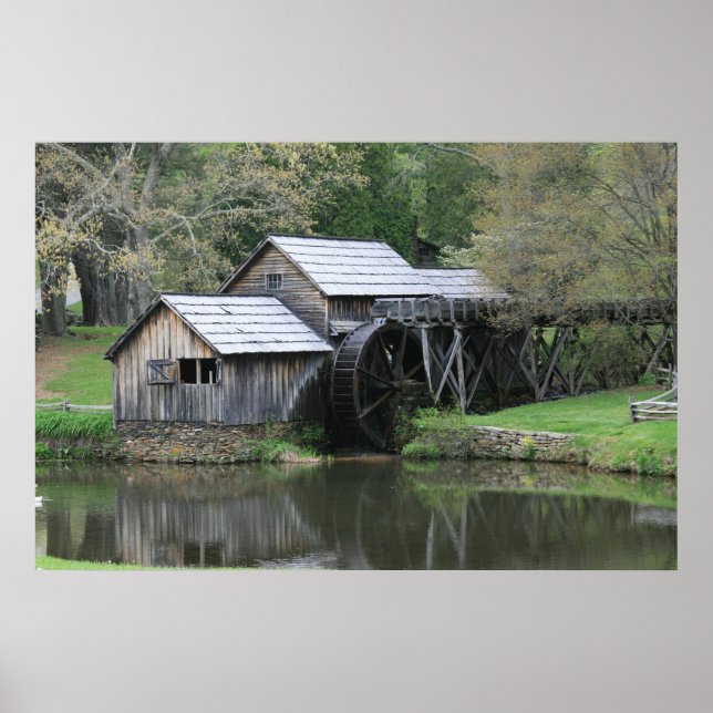 Mabry Mill Poster (Front)