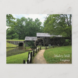 Mabry Mill, Virginia Postcard