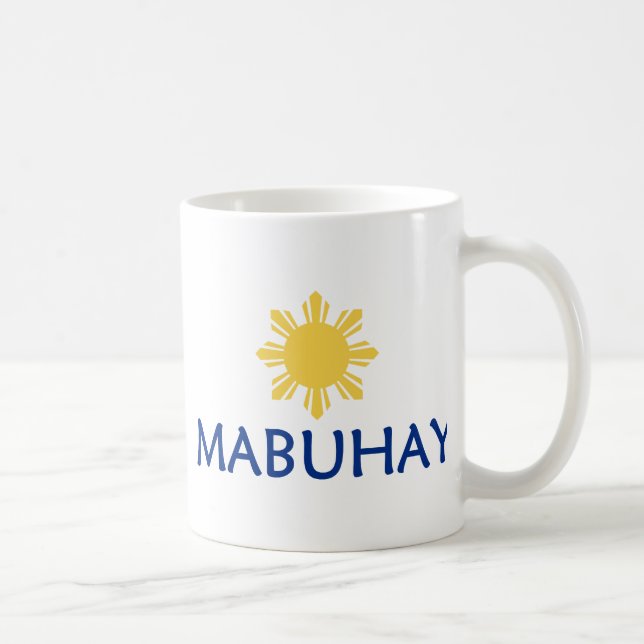 Mabuhay Coffee Mug (Right)