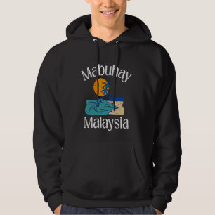 Mabuhay Malaysia Philippines Greeting Tagalog Pino Hoodie