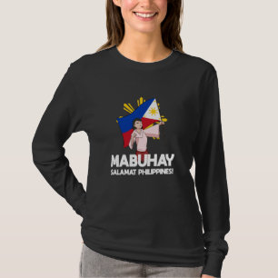 Mabuhay Salamat Philippines Pilipinas Proud Filipi T-Shirt