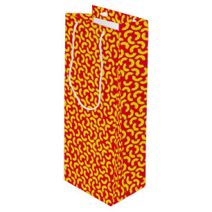 Mac and Cheese Birthday Party Macaroni Wine Gift Bag