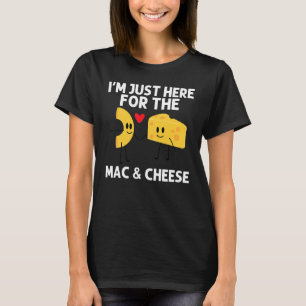 Mac And Cheese Designs For Men Women Pasta Food T-Shirt