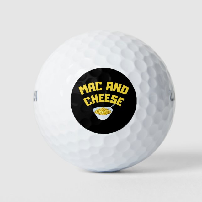 Mac And Cheese| Macaroni And Cheese Golf Balls (Front)