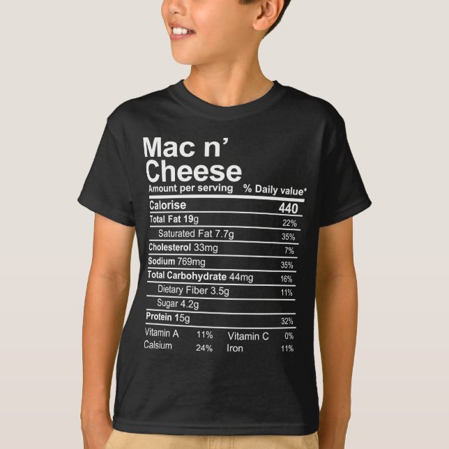 Mac and Cheese T-Shirt (Front)