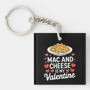 Mac And Cheese Valentine Mac n Cheese Lover Gift Key Ring