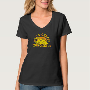 Mac & Cheese Connoisseur Macaroni And Cheese Food  T-Shirt