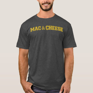 MAC CHEESE Lover Foodies Cute Funny Macaroni Pasta T-Shirt