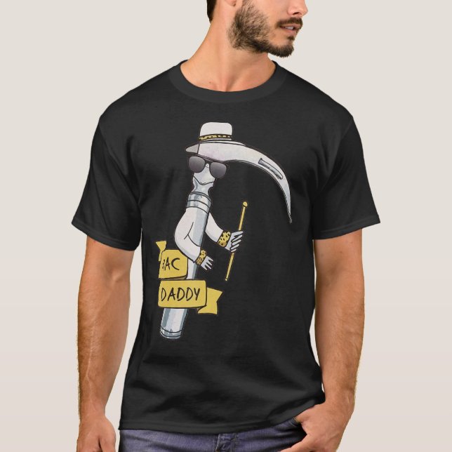 Mac Daddy Anaesthesia Laryngoscope Anaesthetist CR T-Shirt (Front)