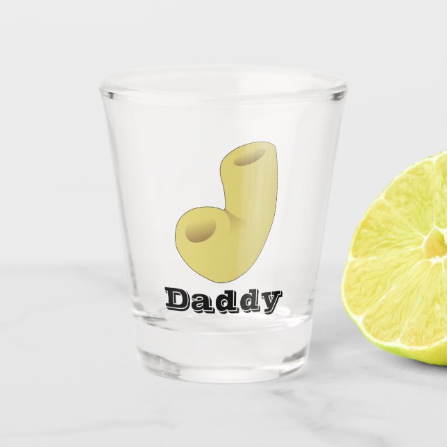 Mac Daddy Shot Glass (Front)