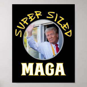 Mac Daddy Trump Vance Makes French Fries  Poster