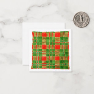 MAC GREGOR TARTAN 2.5x2.5 Flat Card II