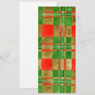 MAC GREGOR TARTAN 4x9.25 Flat Card / Vertical