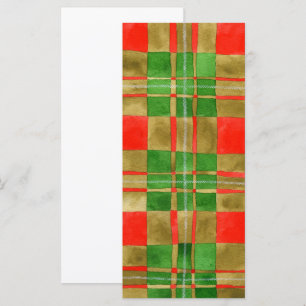 MAC GREGOR TARTAN 4x9 Flat Card / Vertical