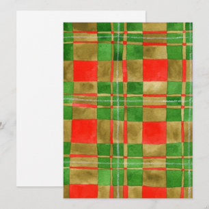 MAC GREGOR TARTAN 5.5x7.5 Flat Card / Vertical