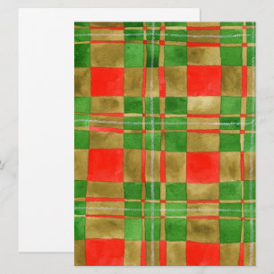 MAC GREGOR TARTAN 6.5x8.75 Flat Card / Vertical