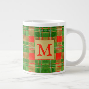 MAC GREGOR TARTAN Big Mug + Text