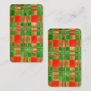 MAC GREGOR TARTAN Bookmark - 3.5x2 Card 