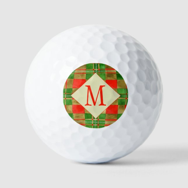 MAC GREGOR TARTAN Golf Balls (Front)
