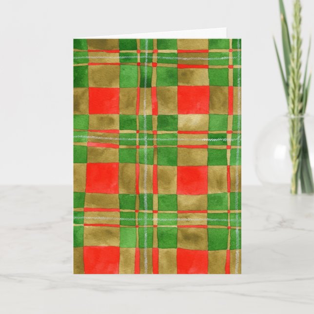 MAC GREGOR TARTAN Greeting Card (Front)