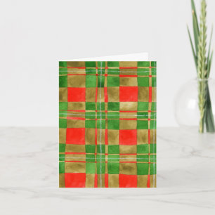 MAC GREGOR TARTAN Note Card
