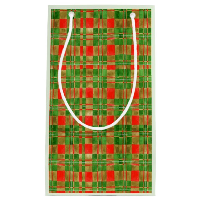 MAC GREGOR TARTAN Small Gift Bag (Front)