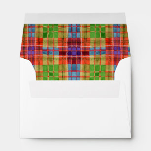 MAC RAE TARTAN A6 Envelope (4x6 cards)