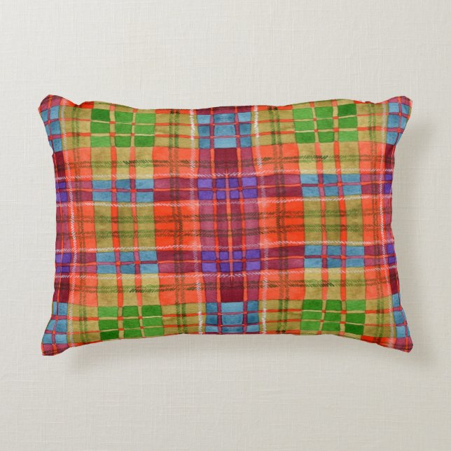 MAC RAE TARTAN Accent Pillow (Front)
