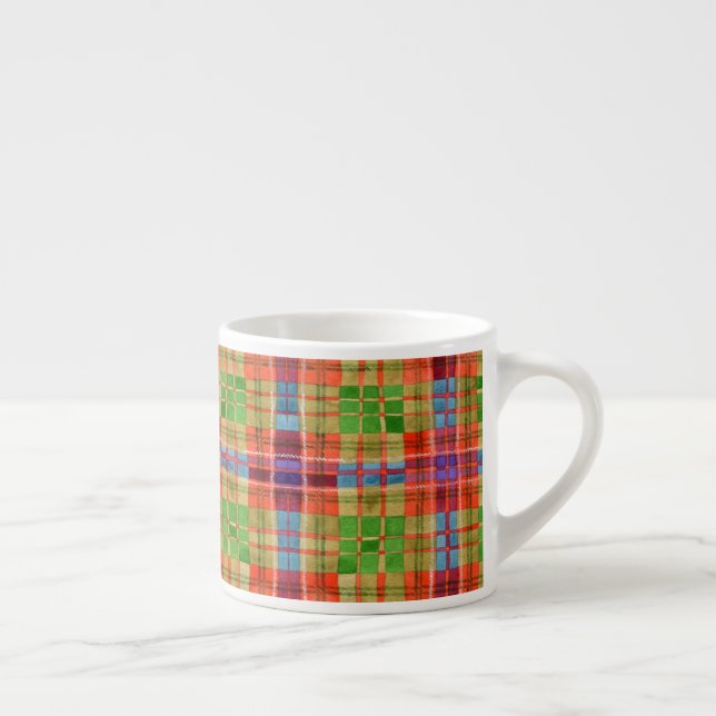 MAC RAE TARTAN Espresso Cup (Right)