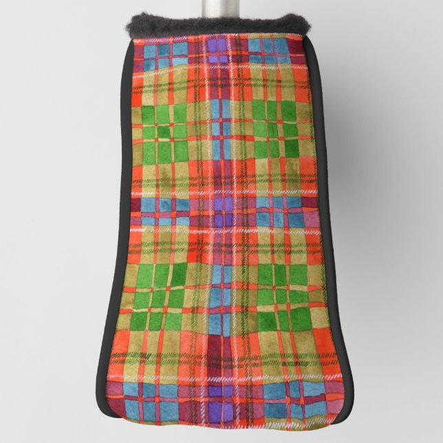 MAC RAE TARTAN Golf Putter Cover  (Rotate 90)