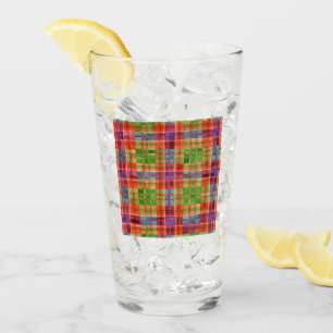 MAC RAE TARTAN Pint Glass