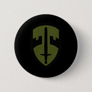 Mac-v Army Small Unit Patch Full Colour Vietnam Ve 6 Cm Round Badge