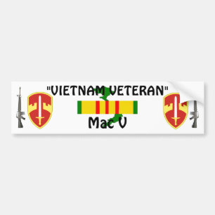 Mac V bumper sticker