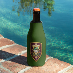 MAC V SOG Vietnam war veterans patch Bottle Cooler