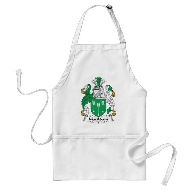 MacAdam Family Crest Standard Apron (Front)