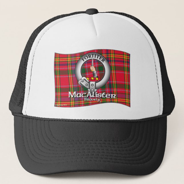MacAlister Clan Trucker Hat (Front)