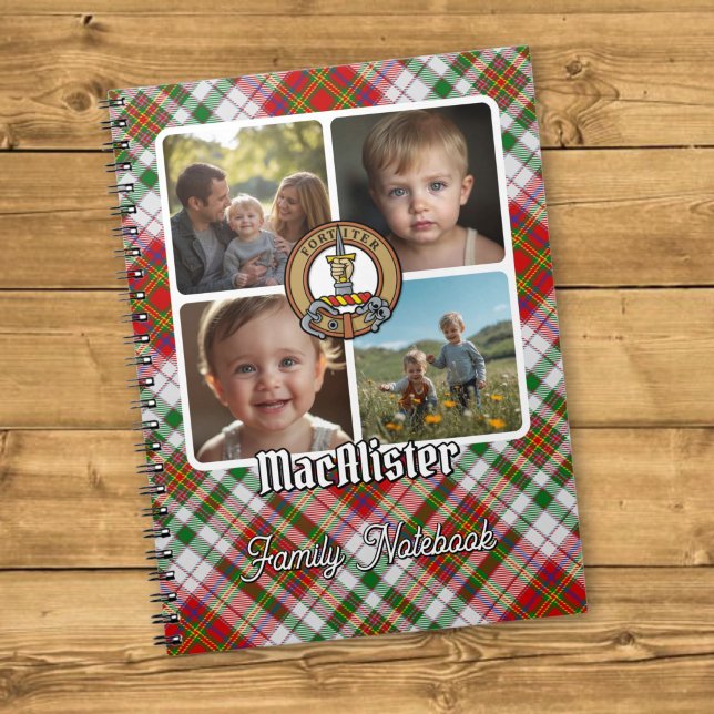 MacAlister Family Photo Collage Notebook (Creator Uploaded)