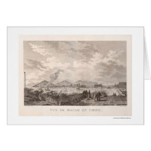 Macao, China Panoramic View - 1797